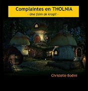 3d computer graphics of a village with Leprechaun cottages by night